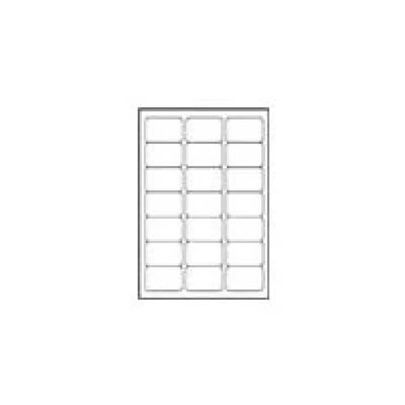 Avery Zweckform Avery - clear - 63.5 x 38.1 mm 525 label(s) (25 Sheets x 21)