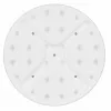 Round aluminium shower stool