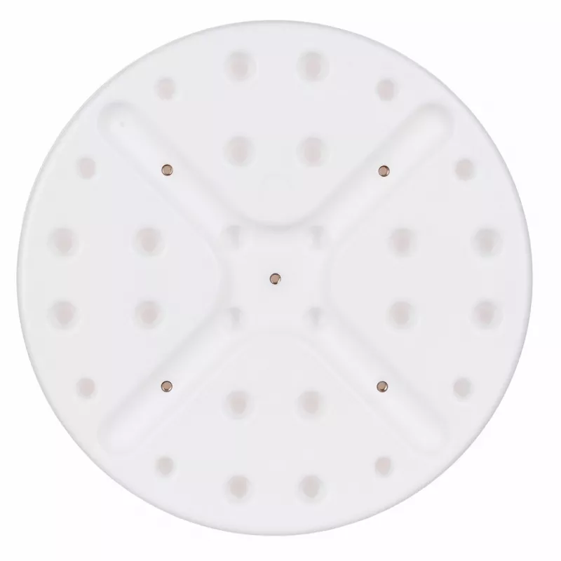 Round aluminium shower stool