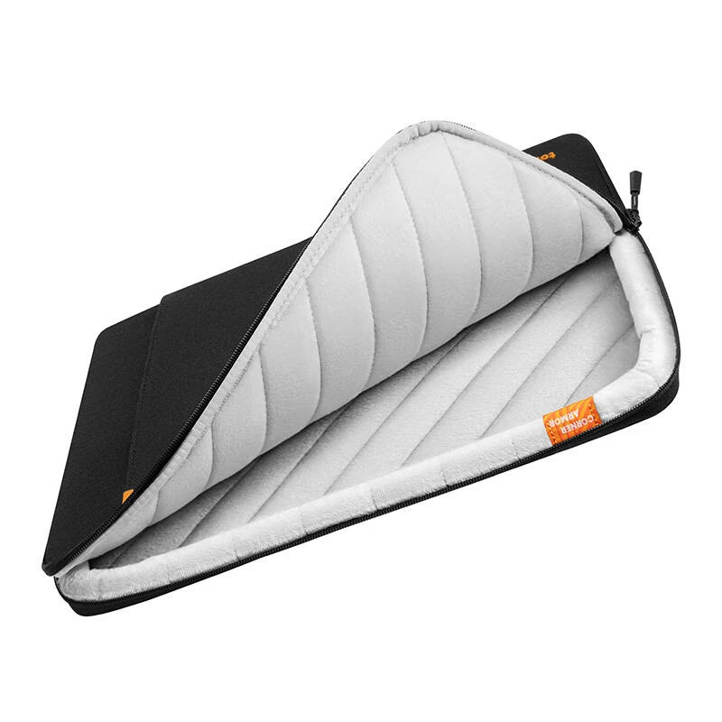Laptop sleeve Tomtoc A13C2D1 for MacBook — black, lightweight, durable protective case
