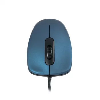 ModeCom MC-M10S - Mouse - Optisch - 3 Buttons - Wired - USB - Blue