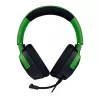 Wired gaming headset Razer Kraken V4 X — supra-aural, 20–20000 Hz, 1.8 m cable, 310 g, black/green