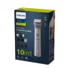 Philips All-in-One Trimmer MG5920/15 Series 5000, Stainless steel, 0.5 mm, 1.6 cm, 1 mm, Beard, Ear, Nose, Battery
