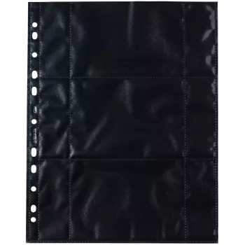 Photo pockets HERMA Fotophan 9x13 cm landscape black 10 pcs