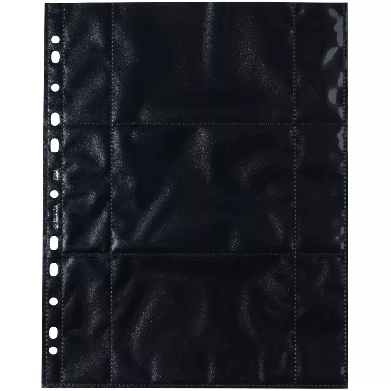 Photo pockets HERMA Fotophan 9x13 cm landscape black 10 pcs