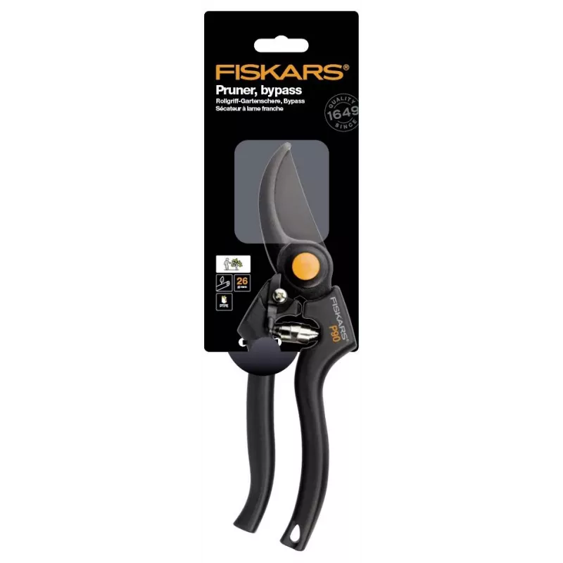 Fiskars 111960 pruning shears Bypass Black
