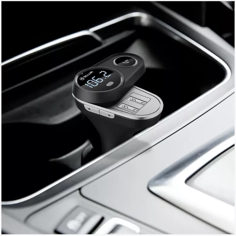 FM transmitter Tellur FMT-B5 USB 3.0 5-port, model FMT-B5, black