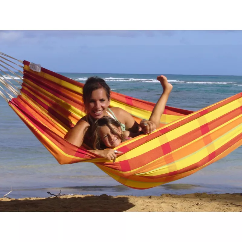 Hammock Barbados Papaya AZ-1018200, Camping-Hammock Red