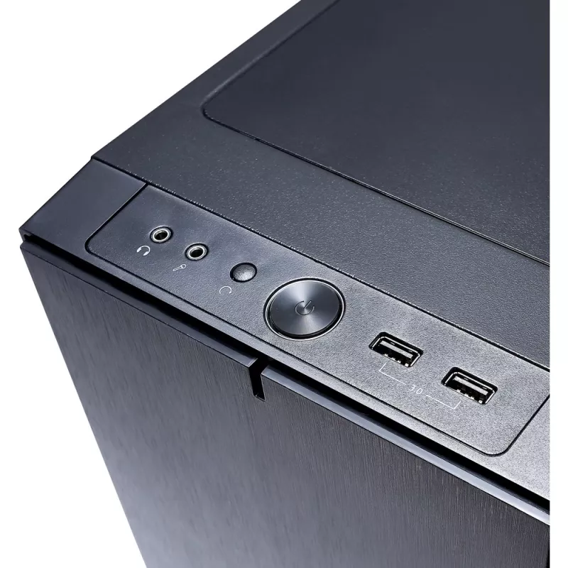 Fractal Design Define Nano S - Window - Tower - ITX - without Power Supply (ATX) - Black - USB/Audio (FD-CA-DEF-NANO-S-BKW)
