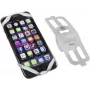 Smartphone holder FISCHER 86274 — silicone, white, universal compatible with common models