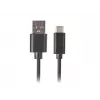 USB 2.0 cable LANBERG CA-USBO-10CU-0005-BK — USB A to USB C, 0.5 m, black