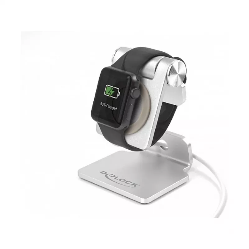 Active holder DeLOCK 18428 Silver Mobile phone Smartphone Smartwatch