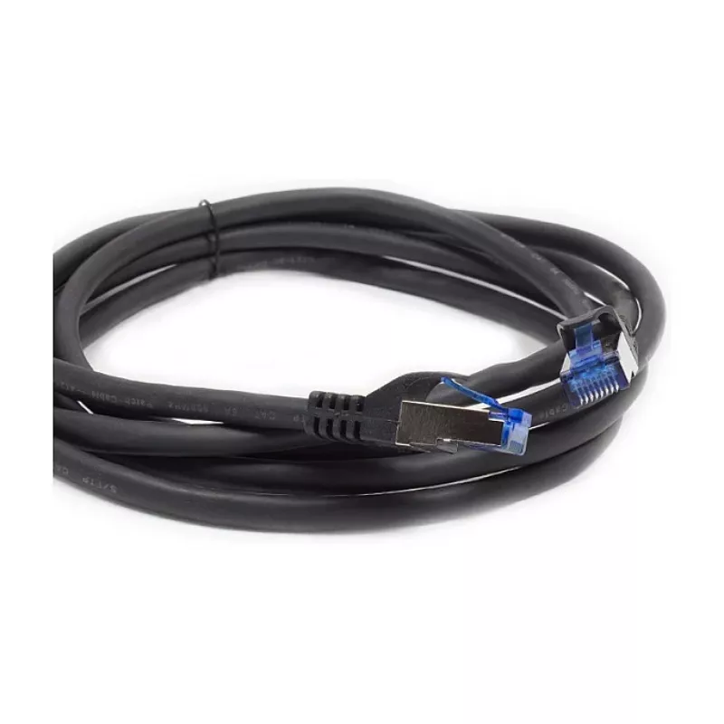 Good Connections Cat.6A Patch Cable SmartFLEX HF black 15m