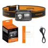 Headlamp Superfire HL23 with 220 lm output and USB-C charging