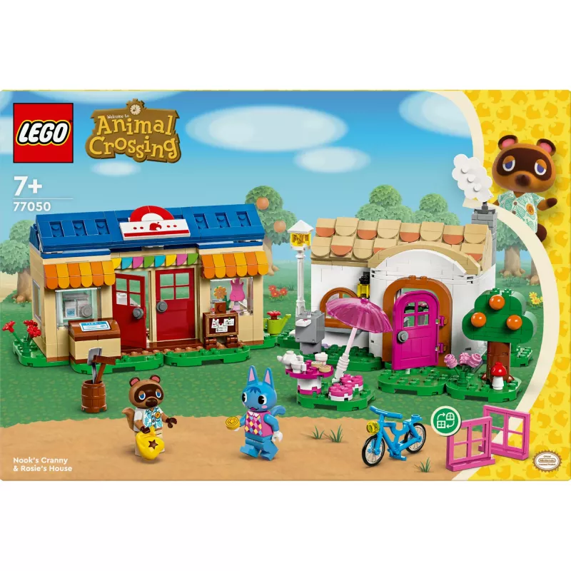 Construction toy LEGO 77050 Animal Crossing Nook's Shop Sophie's House set – modular playset