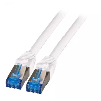 EFB-Elektronik RJ45 Patch Cable Cat.6A S/FTP TPECat.7 Raw Cable superflex White 3m Manufacturer: EFB Elektronik (K5525FWS.3)