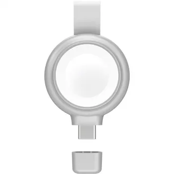 Charger 4smarts QI2 Smartwatch Silver USB Wireless Fast Charging