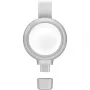 Charger 4smarts QI2 Smartwatch Silver USB Wireless Fast Charging