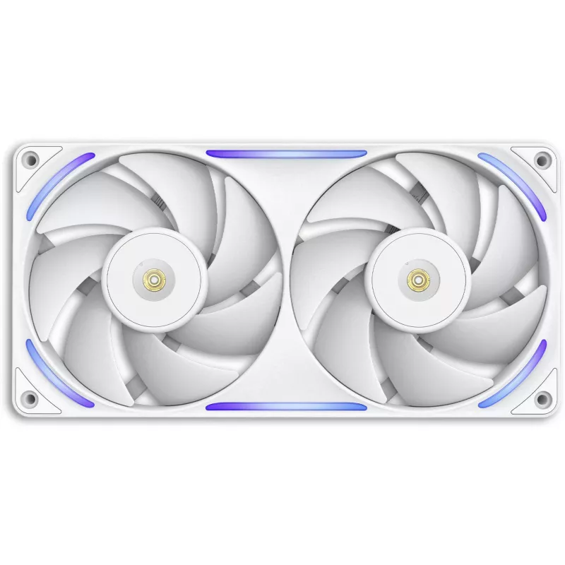 Computer case fan NZXT F240X 120 mm white, 1 pc, 240×120×30 mm