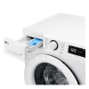 LG | Washing machine | F2WR508SWW | Energy efficiency class A-10% | Front loading | Washing capacity 8 kg | 1200 RPM | Depth 47.5 cm | Width 60 cm | Display | LED | Steam function 