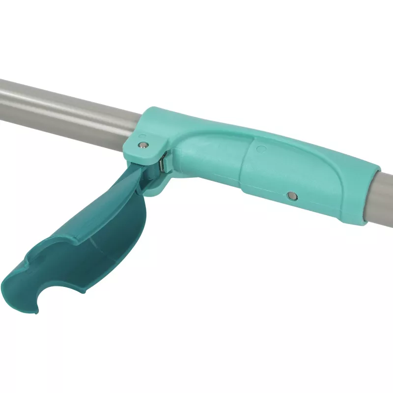 Mop Leifheit 55049 microfiber mop for laminate, tiles and wood, grey/turquoise