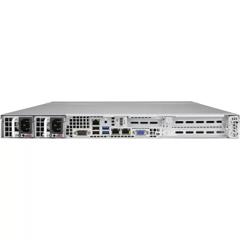 Supermicro CSE-815TQC4-R504WB3 server barebone Rack 1U Black Intel/AMD
