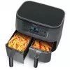 Ninja DZ300EU Dual Zone Air Fryer, 7.6 L (2 x 3.8 L), 2400 W, 240 °C, Grey