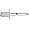 Blind rivet GESIPA 5x14 mm, aluminum body with steel mandrel, 250 pcs