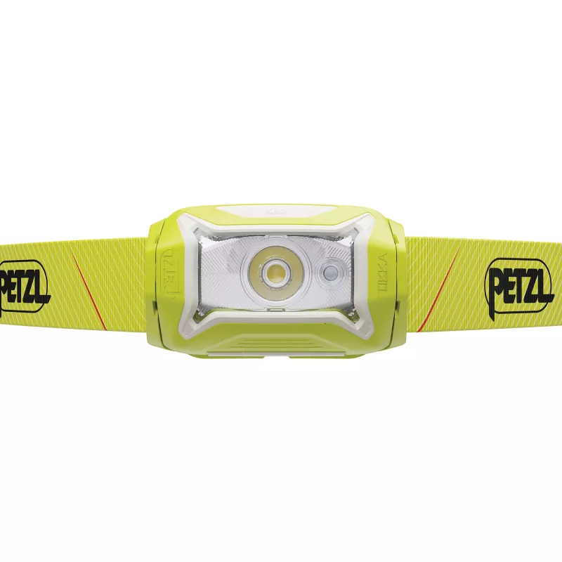 Headlamp Petzl TIKKA 350 lm yellow — 350 lumens, compact LED head torch