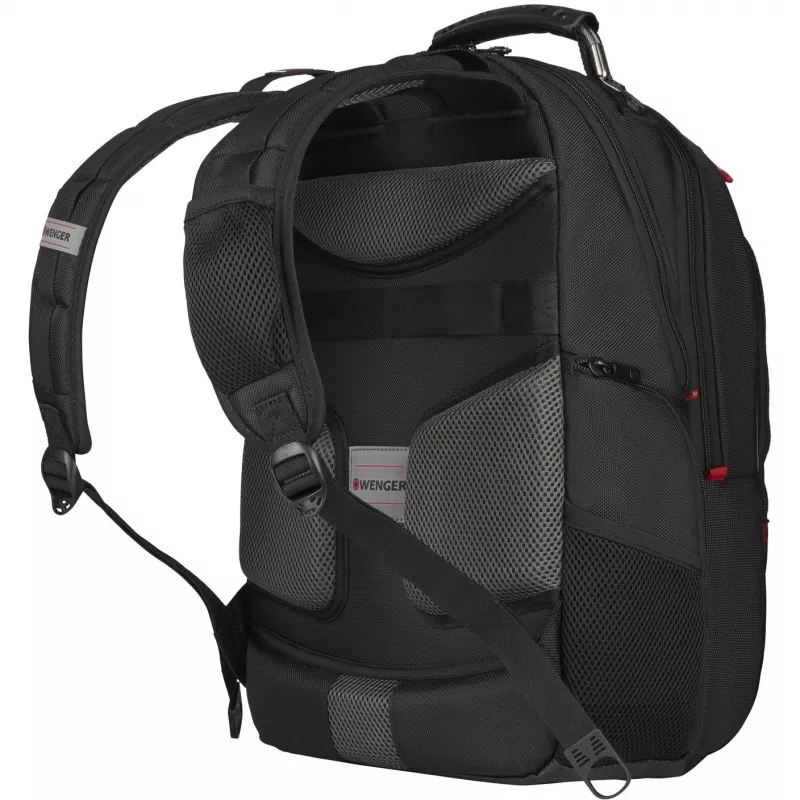 Wenger Pegasus Deluxe - notebook backpack - 40,6 cm - 35,60cm (14) - 40,60cm (16) - Black (606492)
