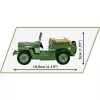 Building blocks COBI Medical Willys MB 130 pieces 6 years