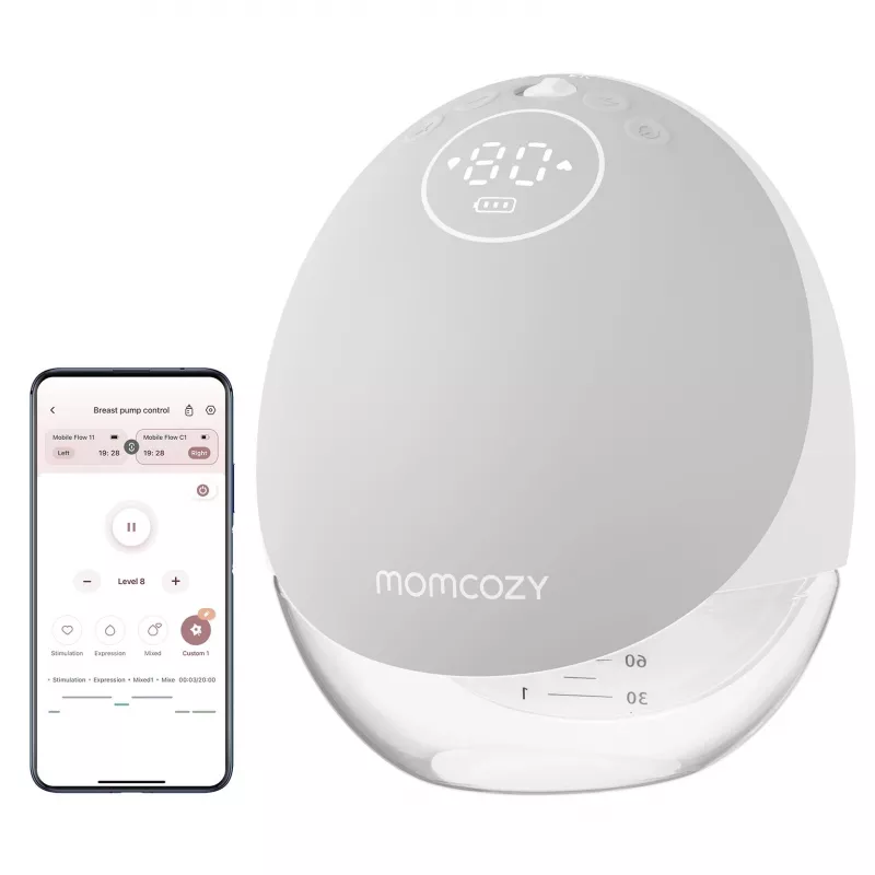 Breast pump Momcozy M9 single grey