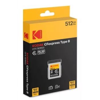 Flash Memory Kodak 512GB CFexpress Type B EKMCFX512GK