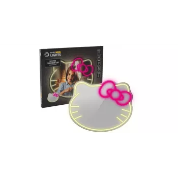 LED Neon Mirror Light MANTA MASNL129WH — Cat with Bow Decorative Neon Accent