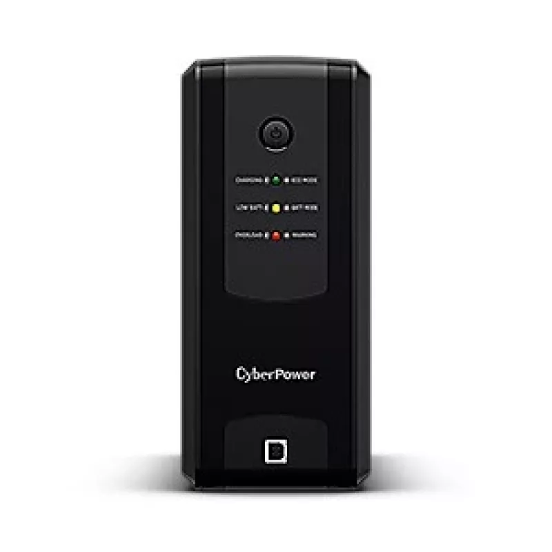 Uninterruptible Power Supply CYBERPOWER UT1050EG-FR, Line-Interactive 1.05 kVA (630 W), 4x Type E outlets, AVR, USB, RJ-45