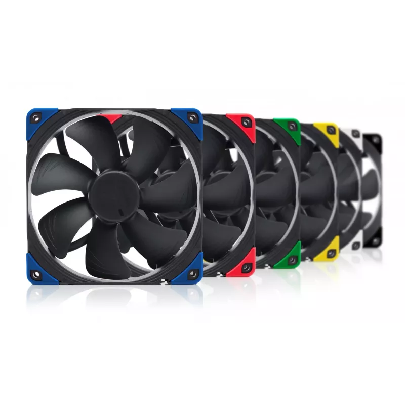 140 mm Noctua NF-A14 PWM chromax.black.swap case fan, 12V, 300–1500 RPM, PWM, 140.2 m³/h, 24.6 dB