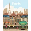 CreArt - Colorful Paris, Painting