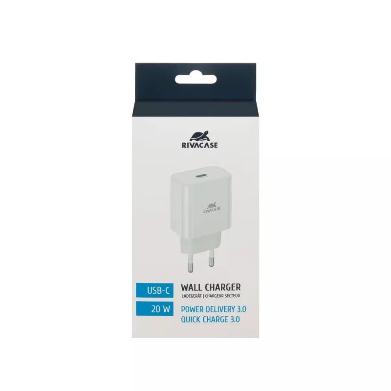 Mobile Charger WALL/WHITE PS4101 W00 Rivacase