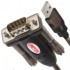 UNITEK Y-105A serial cable Black 1.5 m USB Type-A DB-9