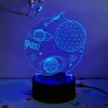 Manta SNL118RGB RGB 3D decorative LED lamp