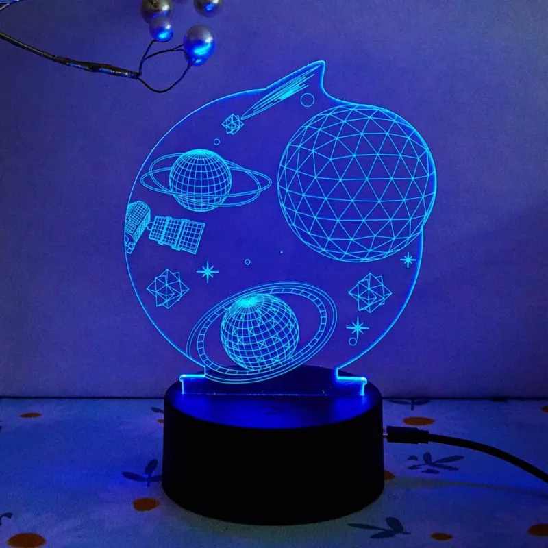 Manta SNL118RGB RGB 3D decorative LED lamp
