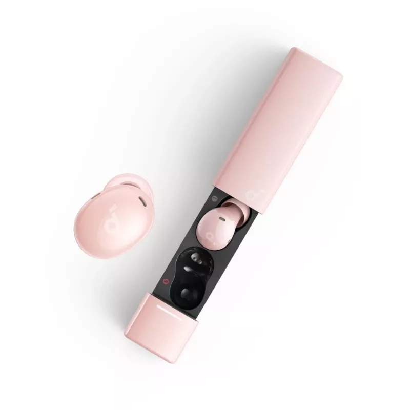 In-ear wireless headset Anker A30i — Bluetooth, intraaural, pink, for calls, music and sport