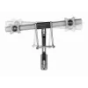 Gembird Adjustable wall 2-display mounting arm 17''-32'' up to 8 kg MA-WA2-02