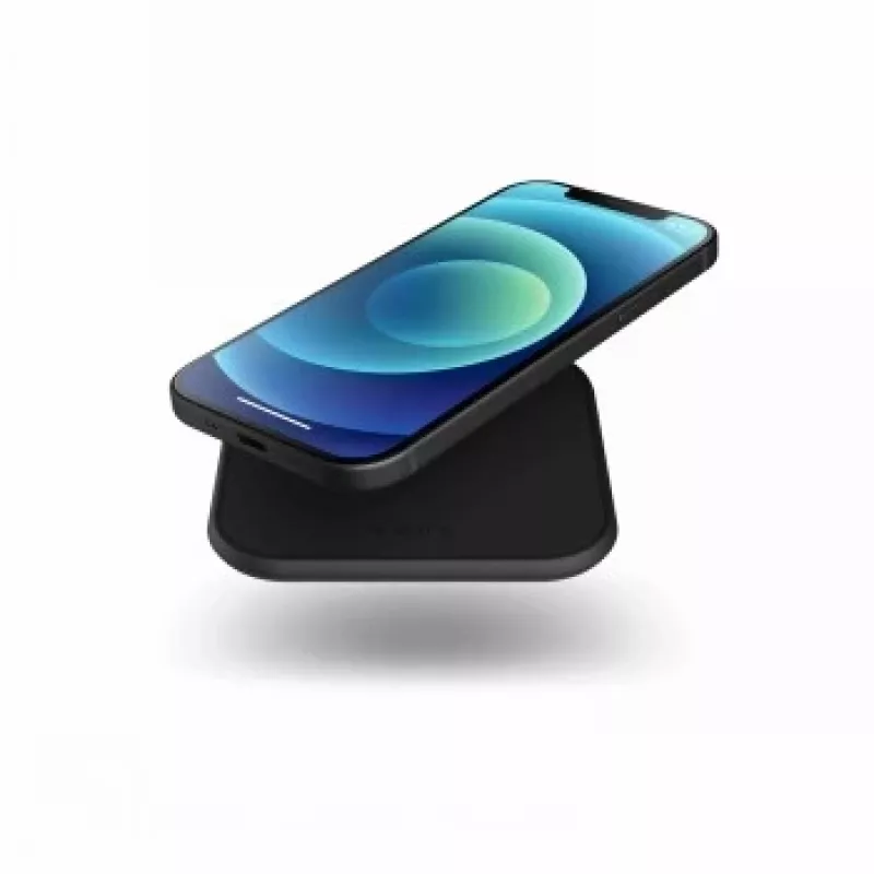 Indoor Charger ZENS ZESC12B/00 Smartphone Black USB Wireless Fast Charging