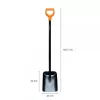 Fiskars Solid Metal Shovel With D-SHAPED Handle