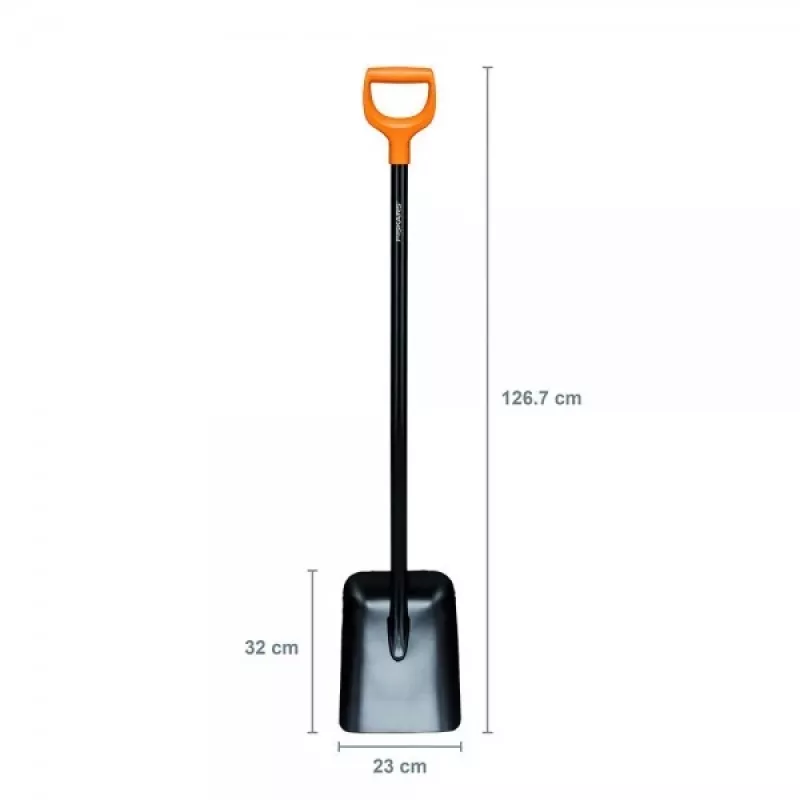 Fiskars Solid Metal Shovel With D-SHAPED Handle