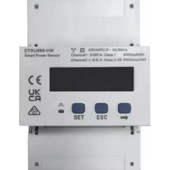 3-phase Smart Power Sensor HUAWEI DTSU666-HW with Wi‑Fi connectivity for power and energy measurement