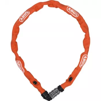 Chain lock ABUS 57657 Orange 1100 mm Steel 330 g