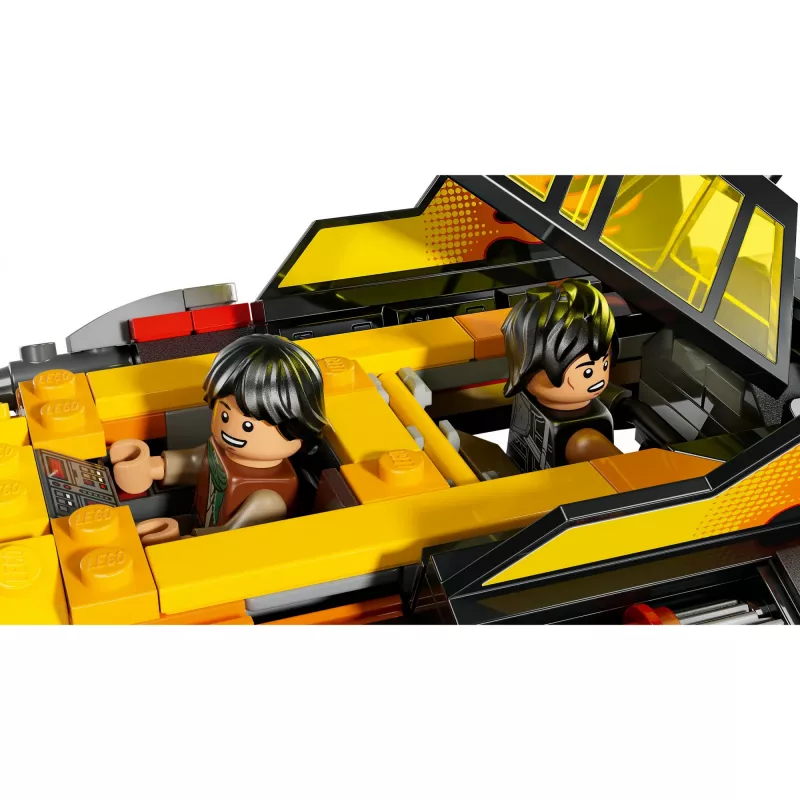 LEGO Star Wars Flame Speeder 75414 snow vehicle set — 349 pieces, 3 minifigures, age 7+