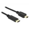 USB Cable DeLOCK 2m USB2.0-C Mini-USB B 83336